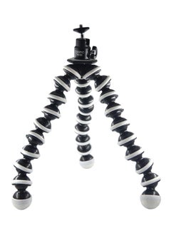 Buy Octopus Flexible Tripod Bracket Stands(Large) With Tripod Head For Dsrl Cameras And Video Cameras Black in UAE