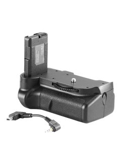 Buy Battery Grip For Nikon D5100 5200 5300 5600 DSLR Camera Black in UAE