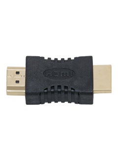Buy HDMI Male to Male Connector black in UAE