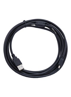 Buy 3 Meter USB to Mini USB 2.0 Cable black in Saudi Arabia