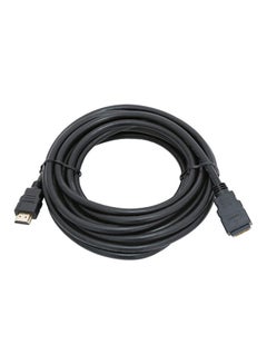Buy 3m HDMI Male to Female Cable 3meter Black in UAE