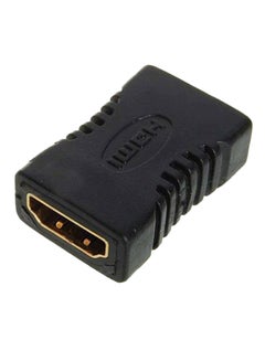 اشتري KD12-A مهايئ محول أنثى إلى أنثى، HDMI إلى HDMI أسود في الامارات