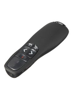 Buy Portable comfortable handheld R400 Wireless Presenter Receiver Pointer Case Remote Control multicolour in Egypt