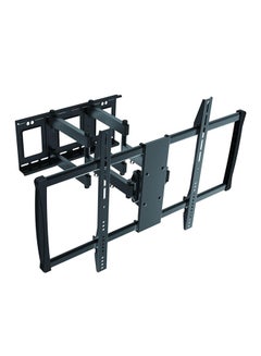 Buy X-Large Heavy-duty Full Motion Curved & Flat Panel TV Wall Mount 60 black in Saudi Arabia