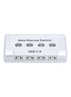 Buy Hightech USB Printer Auto Sharing Switch 4 Port multicolour in Saudi Arabia