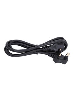 Buy 3 Pin Power Cable With Fuse Black in UAE