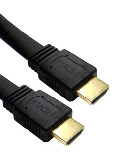 اشتري محول بمنفذ HDMI ذكر إلى ذكر كامل الوضوح بدقة 1080 بيكسل لأجهزة التلفاز كاملة الوضوح ثلاثية الأبعاد 1.5متر أسود في الامارات