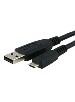 Buy USB To Micro USB Charging Cable Black in UAE