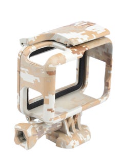 Buy Camouflage GoPro Hero 7, 6 / 5 Protective Frame Mount Stand Housing Case Brown in Saudi Arabia