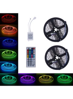 Buy 600 LED Waterproof Smd Light Strip With 44 Key Ir Remote Multicolour 10*0.364cm in Egypt