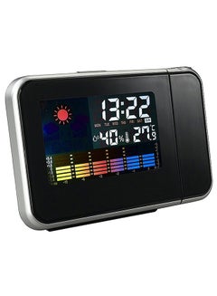 Buy LCD Digital Alarm Clock Black/Silver in Saudi Arabia