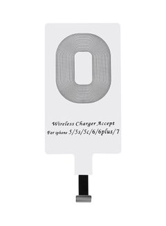 Buy Wireless Charging Receiver for Apple I Phone 7/6/5 Series in UAE