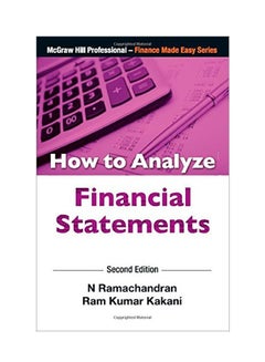 اشتري How To Analyze Financial Statements paperback english - 21 Dec 2013 في السعودية