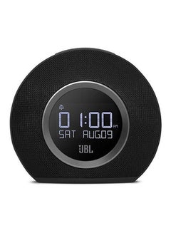 Buy Bluetooth Alarm Clock Radio With USB Charger Black in UAE