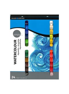 اشتري 24-Piece Simply Water Color  Tube Set متعدد الألوان في الامارات