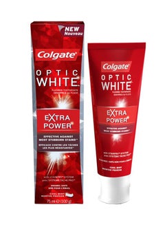 Buy Optic Extra Power Instant Whitening Toothpaste 75ml in UAE