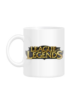 اشتري مج مطبوع عليه شعار League of Legends أبيض 10سم في مصر