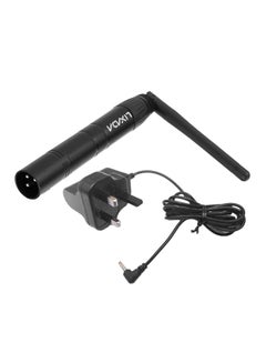Buy Lixada 2.4G Ism Dmx512 Wireless Male Xlr Transmitter Receiver Led Lighting For Stage Party Light With Antenna L0822-1Uk-B Black in Saudi Arabia