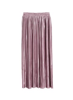 Buy High Waist Pencil Skirt Pink in UAE