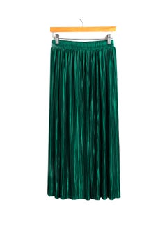 Buy High Waist Pencil Skirt Green in UAE