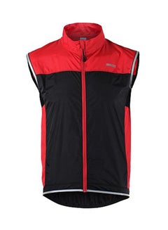 Buy Ultrathin Lightweight Sleeveless Jacket Red in UAE