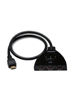 Buy HDMI Auto Switch Splitter Black in Saudi Arabia