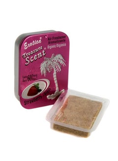 Buy Strawberry Scent Treasure Organic Air Freshener Tin in Saudi Arabia