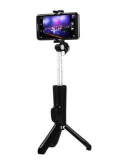 Buy Selfie Stick Tripod Black in Saudi Arabia