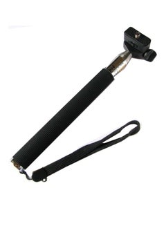 Buy Monopod Selfie Stick With Bluetooth Remote Shutter Black in UAE