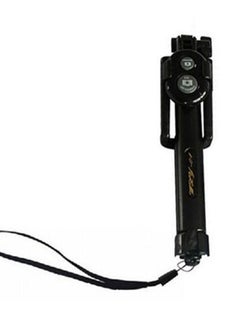 Buy Selfie Stick Monopod With Bluetooth Remote Black in Saudi Arabia