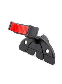 Buy 360 Degree Cd Dash Slot Mobile Phone Mount Holder For IPhone/Samsung/gps/ipad Black/Red in Saudi Arabia