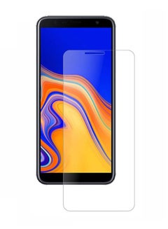 Buy Tempered Glass HD Screen Protector For Samsung Galaxy J4 Plus (2018) Clear in UAE