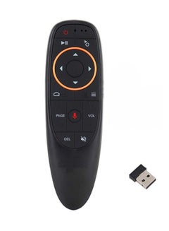 Buy G10 Voice Air Mouse Wireless Smart Remote Control Black in UAE