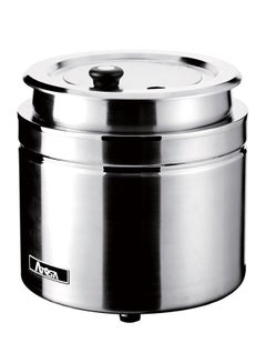 اشتري Stainless Steel Soup Warmer 9 Liter AT51388 فضي في الامارات