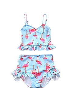 Buy Flamingo Printed Baby Swimsuit in UAE