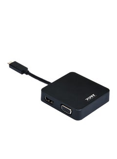 Buy USB-C Travel Docking Station Black in Saudi Arabia