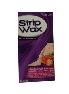 اشتري 20-Piece Ready-To-Use Wax Strips في الامارات