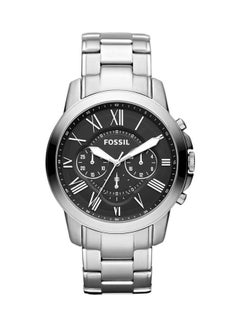Buy men Metal Chronograph Wrist Watch FS4736IE - 43 mm - Silver in Saudi Arabia