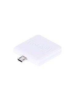 Buy Portable RFID 13.56MHz Proximity Smart IC Card Reader White in Saudi Arabia