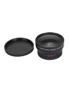 Buy 2-In-1 Super Wide Angle Macro Lens Black in UAE