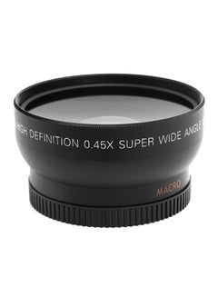 Buy 2-In-1 Super Wide Angle Macro Lens Black in UAE