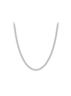 Buy 925 Sterling Silver Chain Necklace in UAE