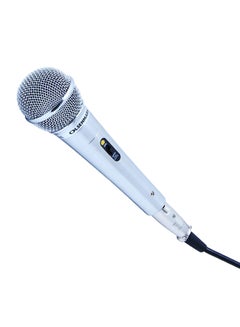 Buy OMMP1215 Dynamic Wired Microphone Silver in UAE
