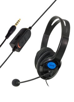Buy Wired Gaming Headset Headphones With Microphone For PlayStation 4 in Saudi Arabia
