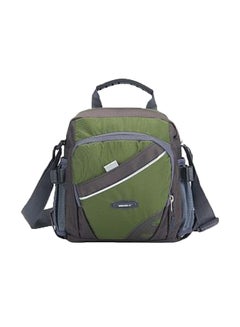 Buy Nylon Crossbody Bag Army Green/Black in Saudi Arabia