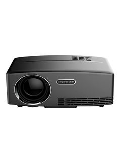 Buy GP80 Mini Android 6.0.1 1800 Lumen LED Projector With EZCast And Airplay Mirroring PROJ-1042-B Black in Egypt