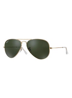 Buy Polarized Aviator Sunglasses - RB3025 001/58 - Lens Size: 58 mm - Gold in UAE