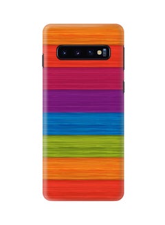 Buy Protective Case Cover For Samsung Galaxy S10 Colorwood in UAE