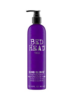 Buy Bed Head Dumb Blonde Toning Shampoo 400ml in UAE