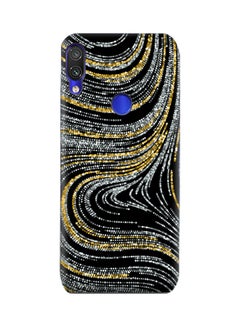 اشتري Luxury Swirled Texture Pattern Protective Case Cover For Xiaomi Redmi Note 7 متعدد الألوان في الامارات